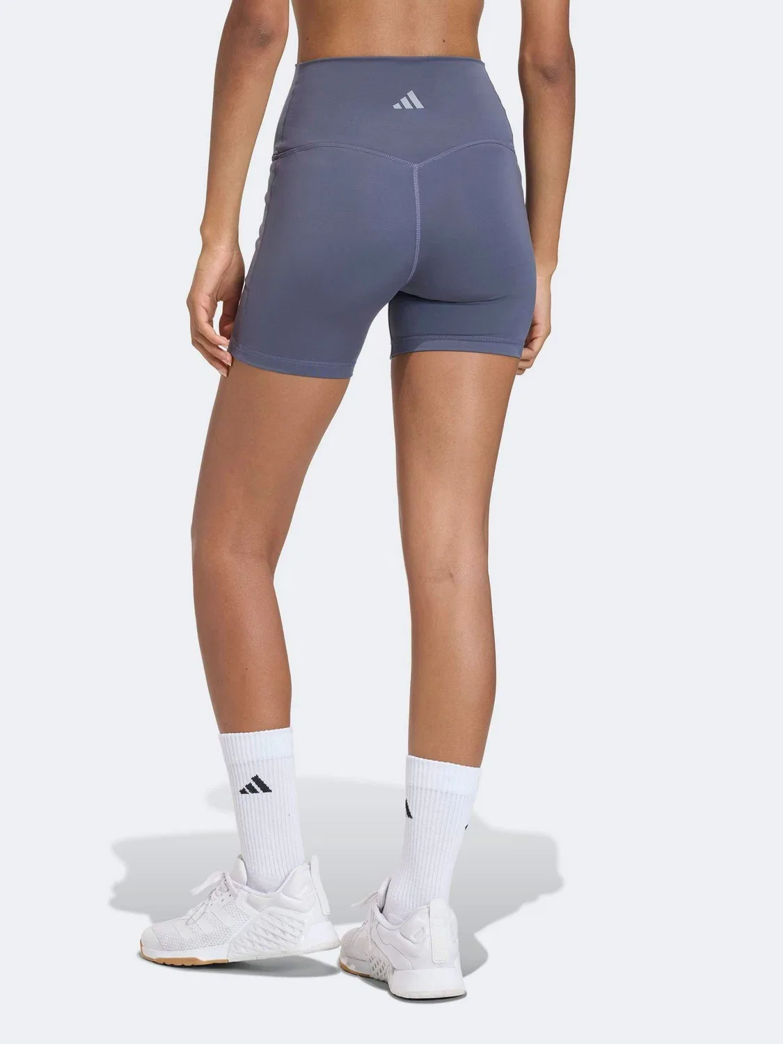 Леггинсы All Me Booty Short adidas, Серый — фото 2