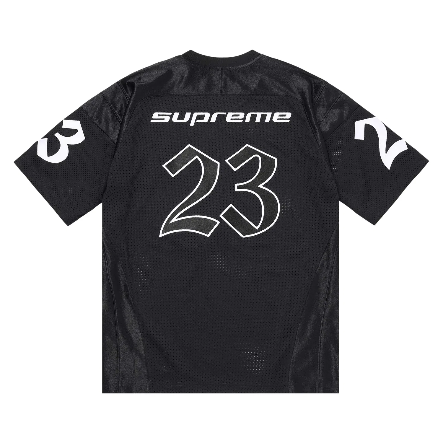 Футболка Supreme x Jordan Warm Up Jersey, черный — фото 2