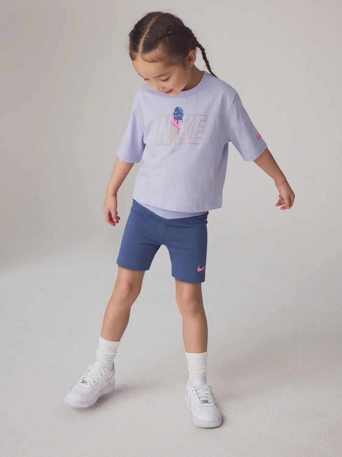 Футболка и шорты Nike, синий