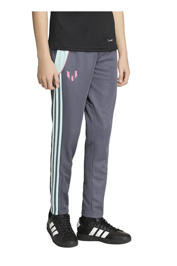 Детские спортивные штаны для мальчиков с принтом Adidas, Anthracite — фото 3