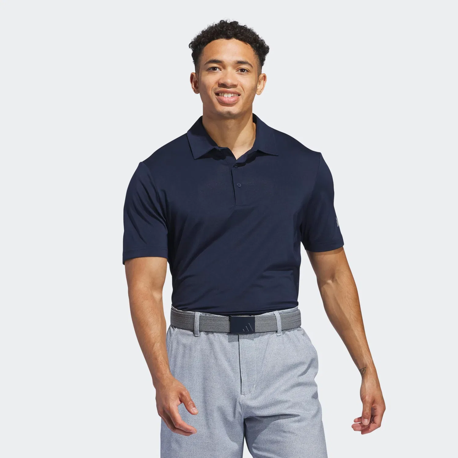 Мужское поло с коротким рукавом ULTIMATE365 SOLID Adidas Performance, Collegiate Navy