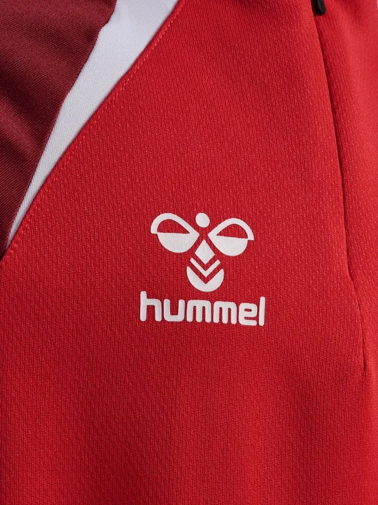 Тренировочная куртка детская на молнии Lead 2.0 Half Zip Hummel, красный — фото 3