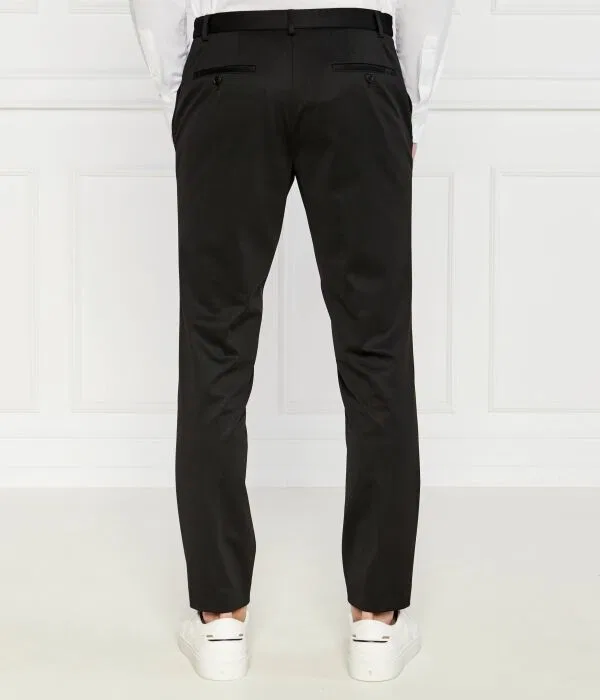 Мужские брюки-чинос regular fit P-Genius BOSS, черный — фото 4