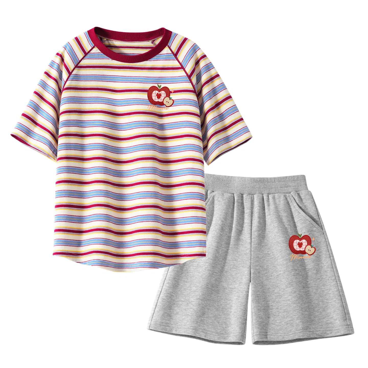 Детский спортивный костюм с круглым вырезом, Disney, Di Line Star K Blue Stripes, Di Line Star K Black — фото 4