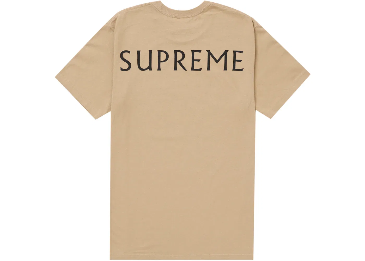 Мужская футболка с принтом Damien Hirst Supreme, Khaki — фото 2