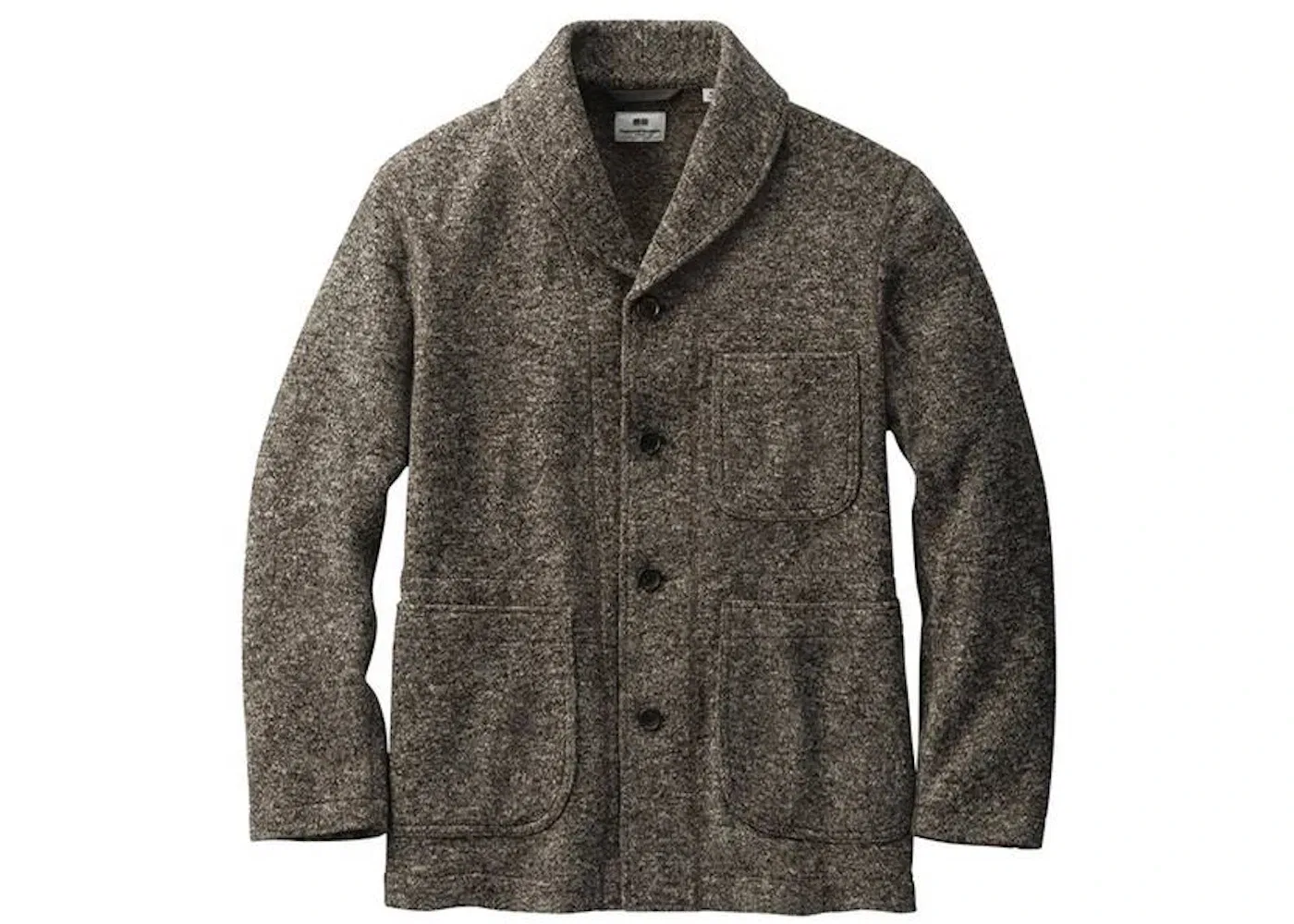 Мужская куртка-бомбер из флиса Tailored Jacket Uniqlo, Grey