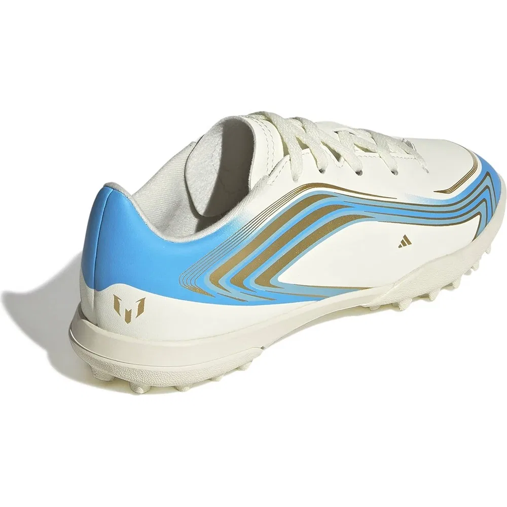 Детские кроссовки для мальчиков для зала с принтом Messi F50 Messi Club Tf adidas — фото 3