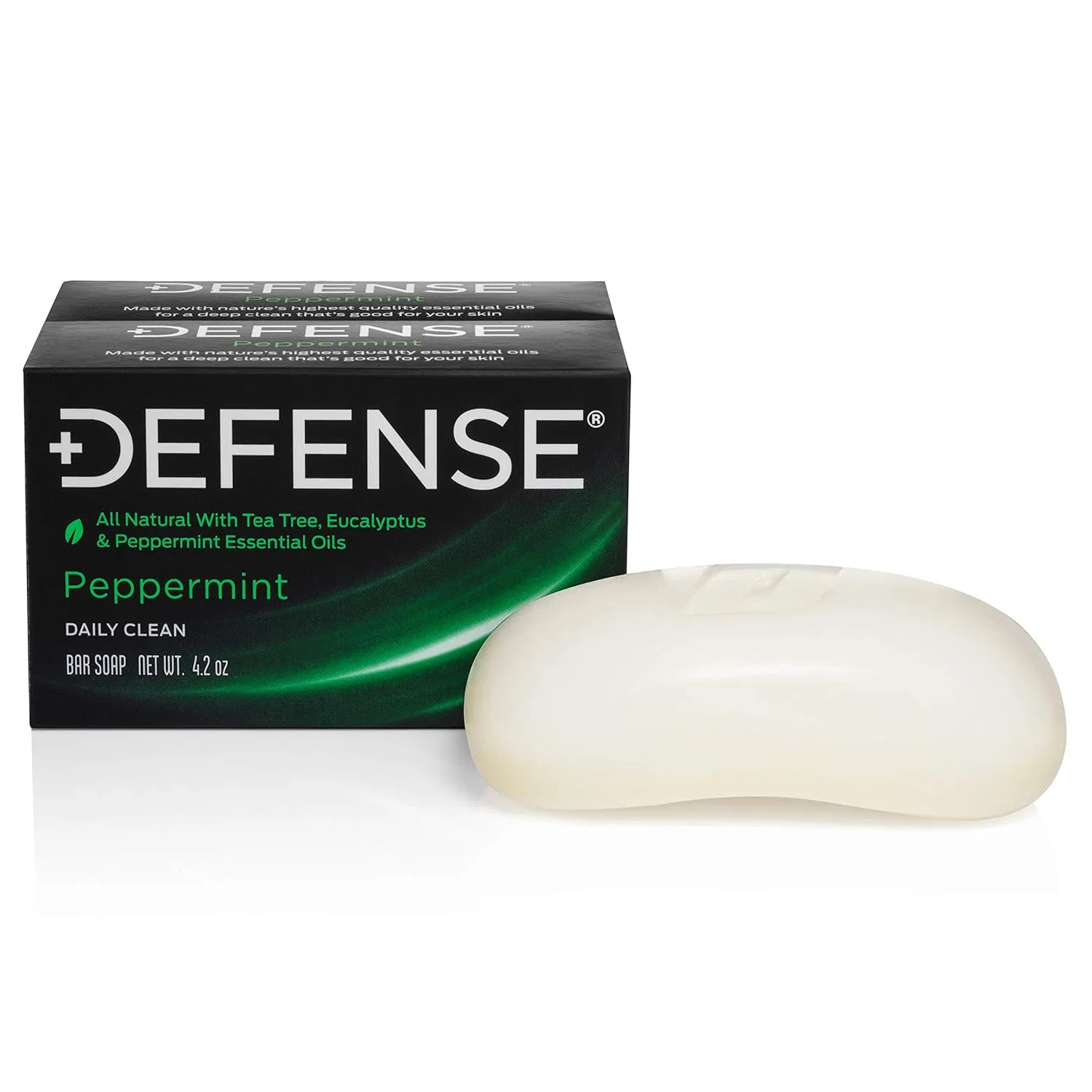 Мыло твердое Peppermint, Defense Soap, 250 г