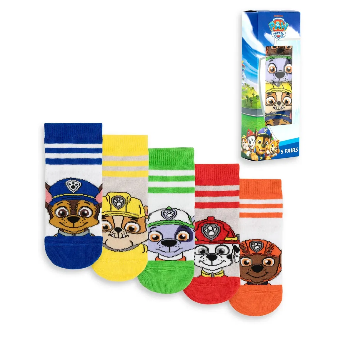 Детские носки с принтом Multi-Character Paw Patrol, Multi