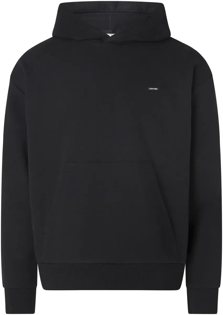 

Толстовка Calvin Klein с капюшоном и карманом-кенгуру, черный