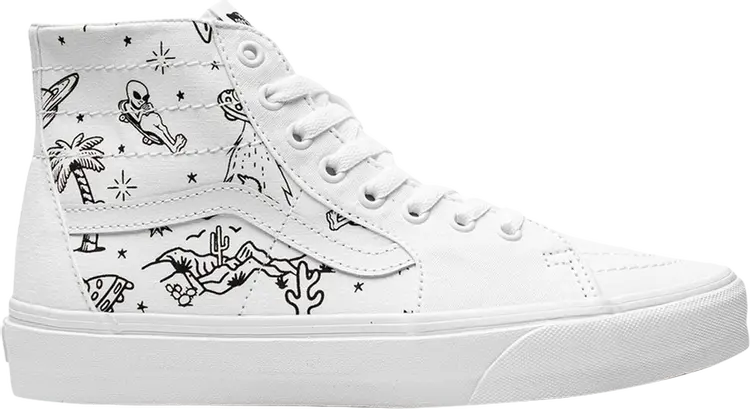 

Кеды Vans Sk8-Hi Tapered Unidentified U-Paint, белый