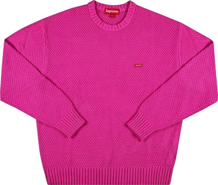 

Свитер Supreme Textured Small Box Sweater 'Pink', розовый