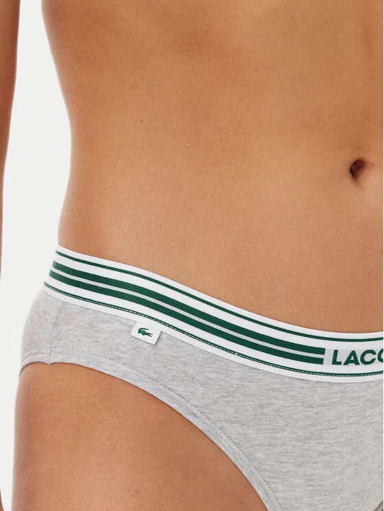 Трусы Lacoste Классические, серые — фото 4
