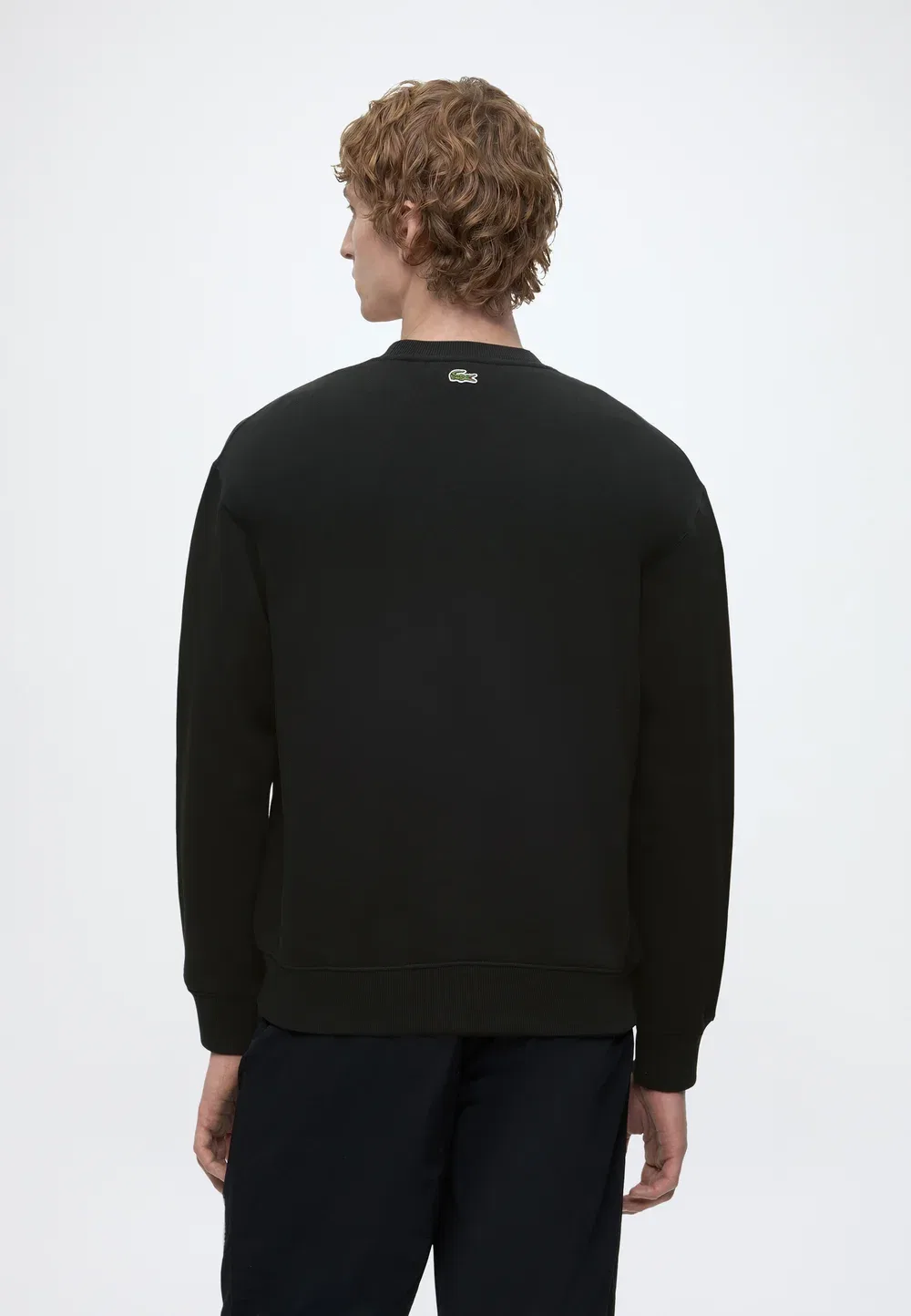 Толстовка унисекс Lacoste, Black — фото 3