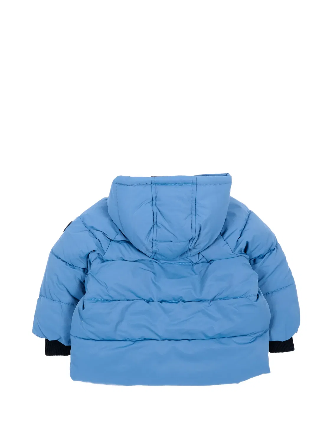 Стеганая куртка с капюшоном Petit Bateau, синий — фото 2