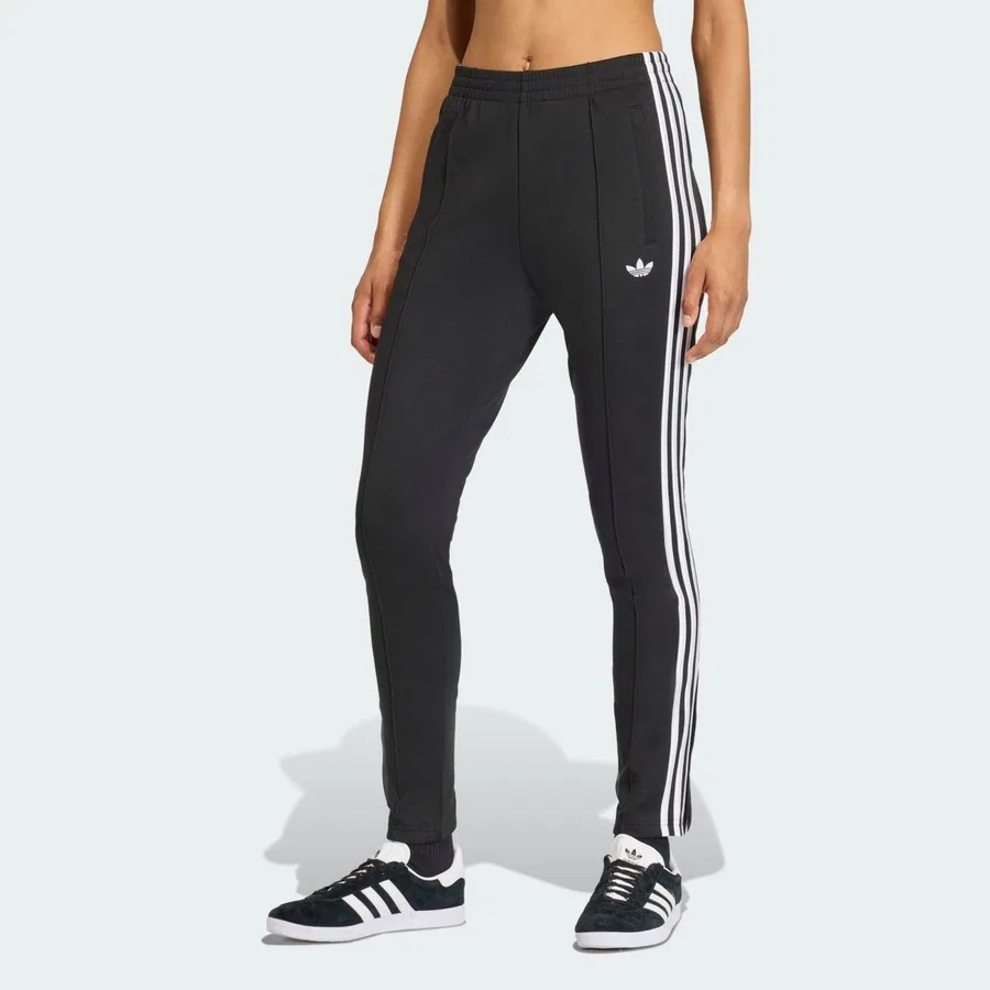 Спортивные брюки с 3 полосками Originals SST Classic Track Pants adidas, Черно-белый