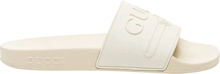 

Сандалии Gucci Wmns Slide Natural White, белый