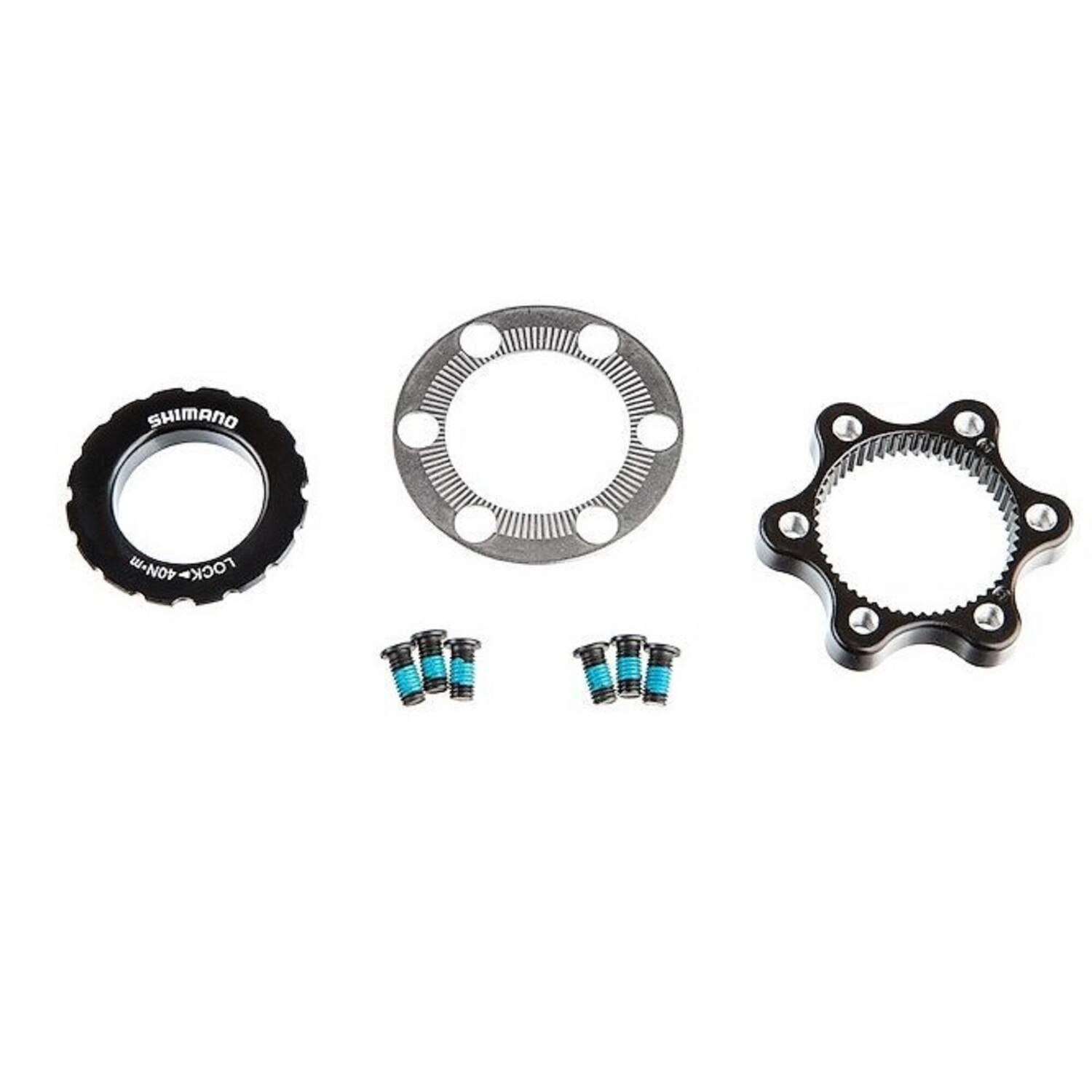 

Адаптер центрального замка Touring 900 Brake Disc SM-RTAD05 Shimano - ротор с 6 отверстиями RIVERSIDE