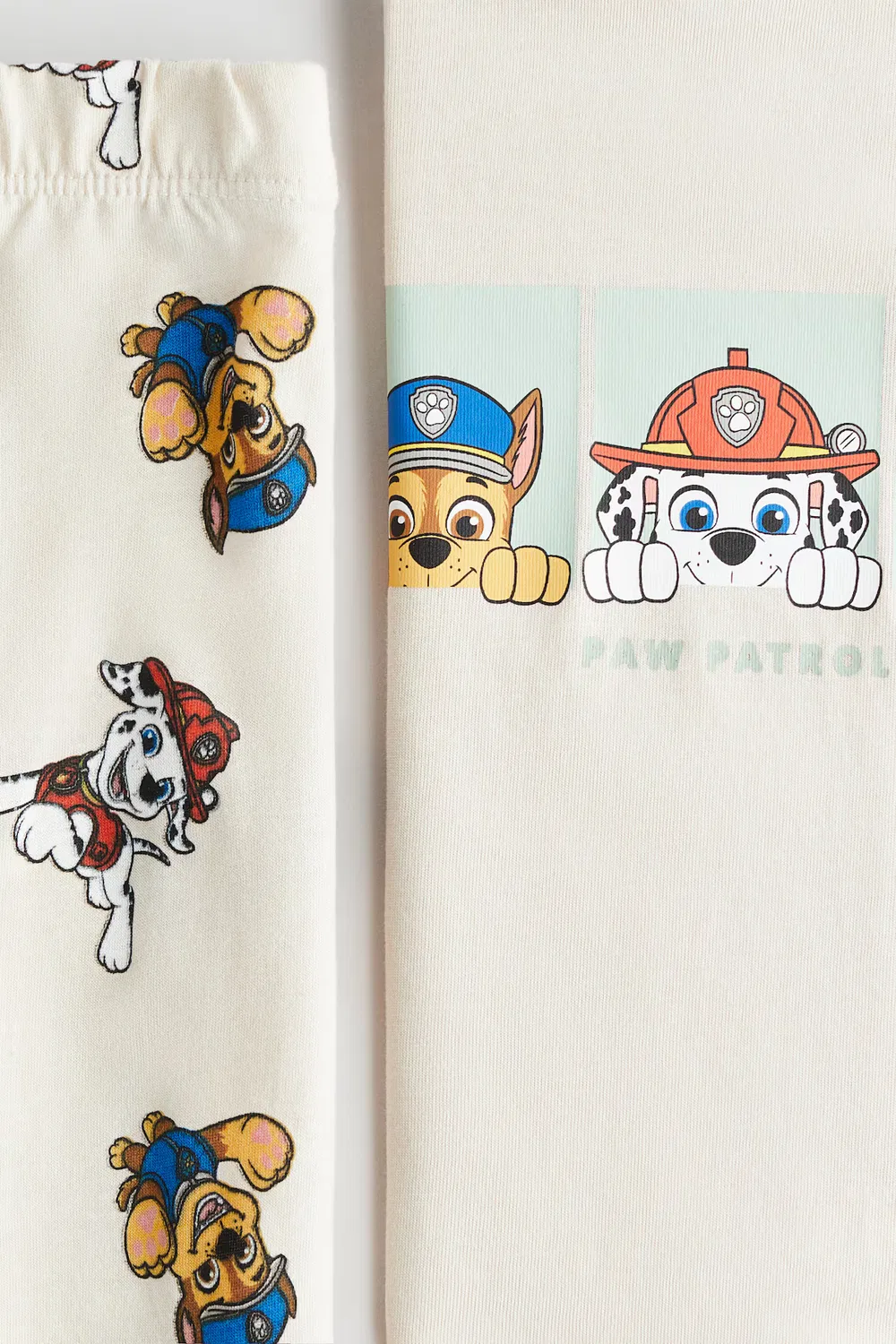 Пижама с принтом из хлопкового трикотажа H&M, Hellbeige/Paw Patrol — фото 2