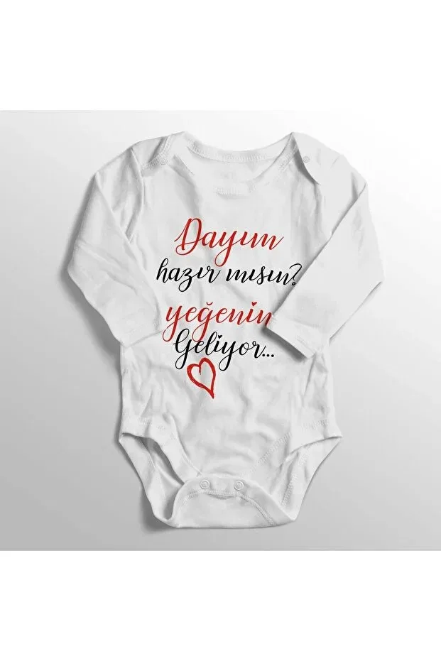 Детское боди с принтом Are You Ready? Grandson's Coming Generic Brands, White