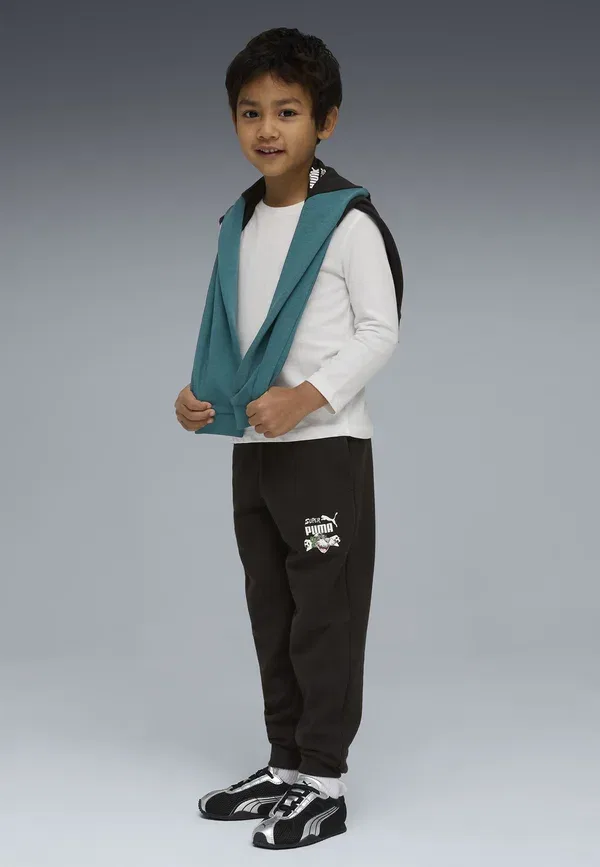 Брюки спортивные, Regular, Super jogginghose unisex, Puma, черный