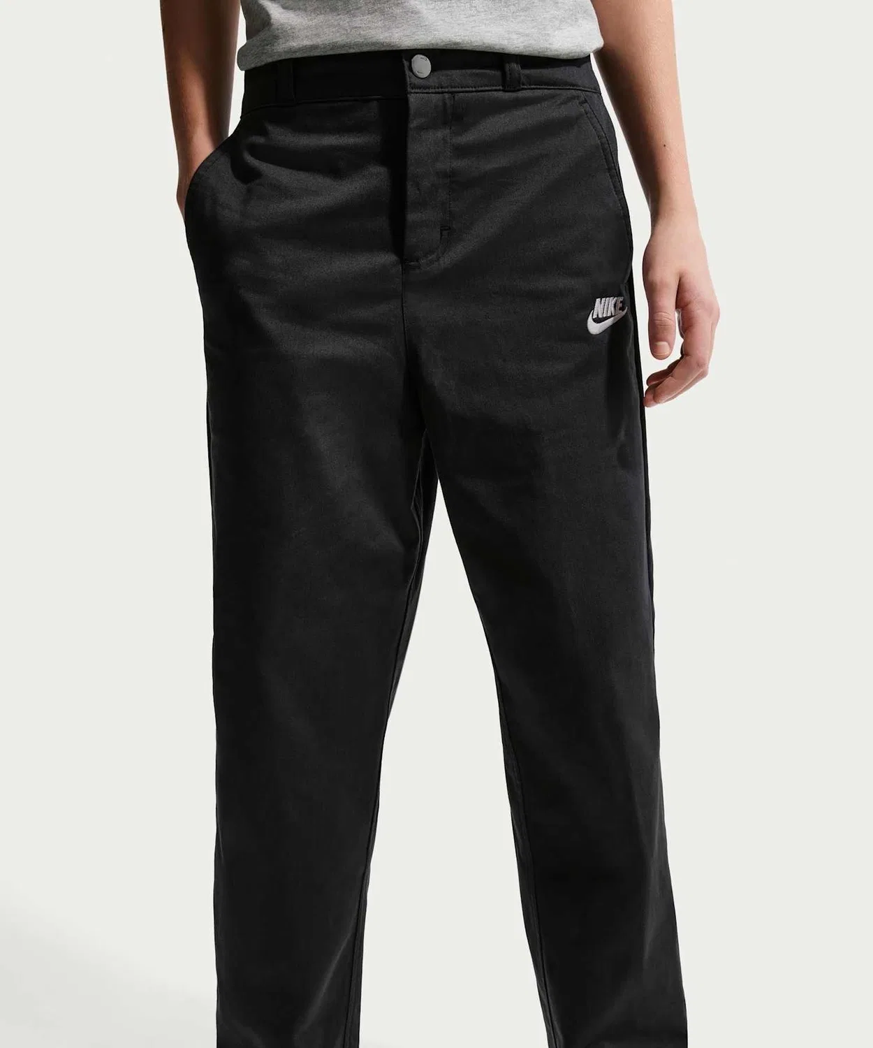 Детские спортивные брюки Nike Sportswear Club Woven Everyday Pants, Черный — фото 3