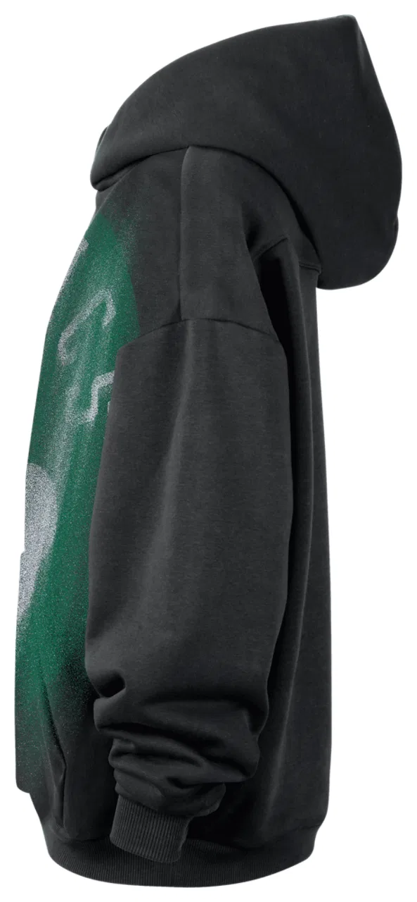 Мужское худи с технологией Therma-FIT Boston Celtics Basketball Icon Nike, черный/белый — фото 3