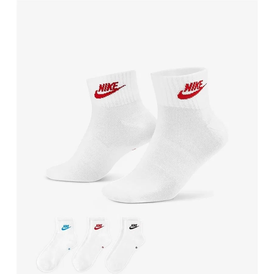 Комплект носков с мягкой текстурой Nike U NK NSW Everyday Essential An, M, Белый