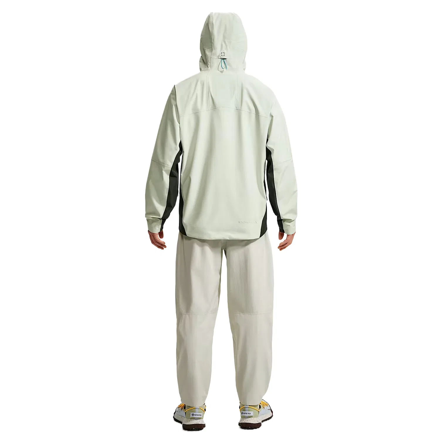 Ветровка Nike Sea Glass/Black Cloud Shirt Green/Mountain White — фото 4