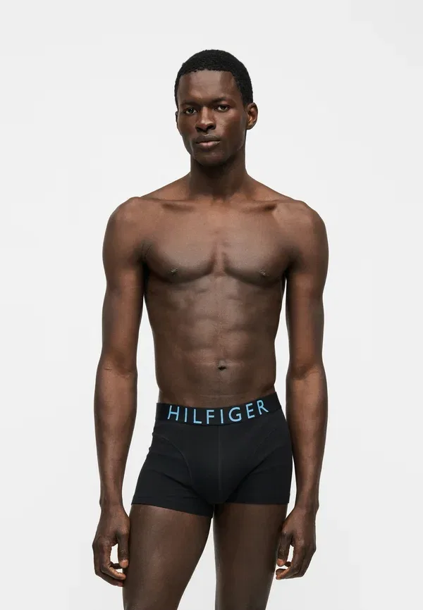Комплект из 3 трусов, хлопок с эластаном, Tommy Hilfiger, черный — фото 4