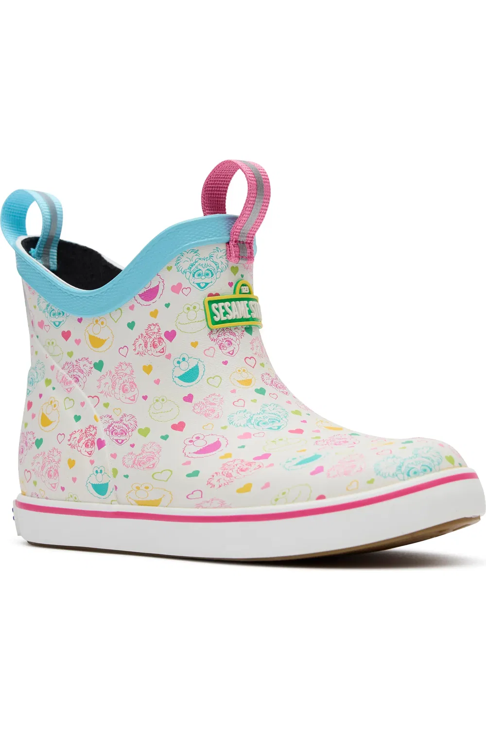 Детские резиновые сапоги водонепроницаемые Sesame Street XTRATUF, Sesame Street White Multi