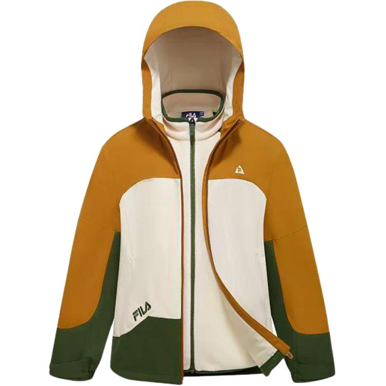 

Унисекс куртка с капюшоном Moderate FILA, wood ash