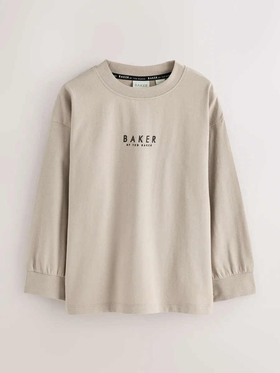 Топ Baker by Ted Baker в песочном, светло-голубом и шоколадном цветах — фото 4