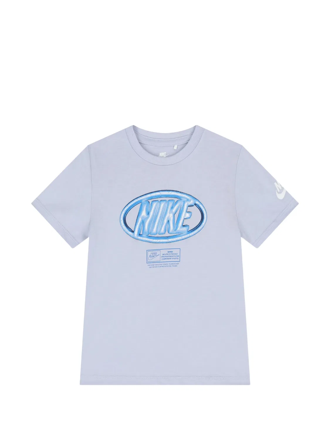 Комплект из футболки и шортов с логотипом Nike Kids, синий — фото 3