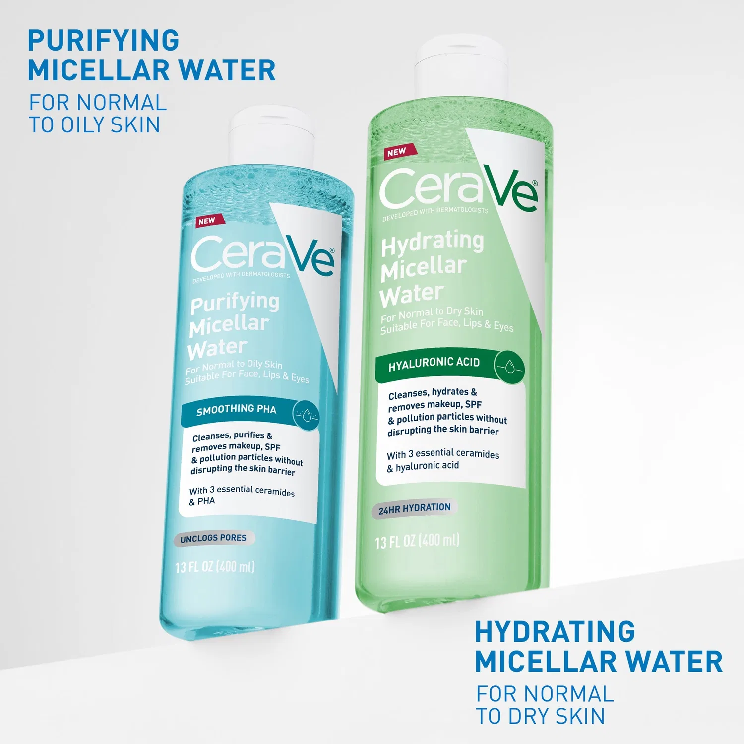 Очищающая мицеллярная вода CeraVe Purifying Micellar Water, 400 мл — фото 3