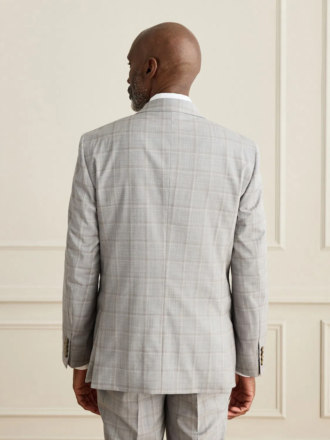 Пиджак классический Grey Check Suit Jacket Next, серый — фото 3