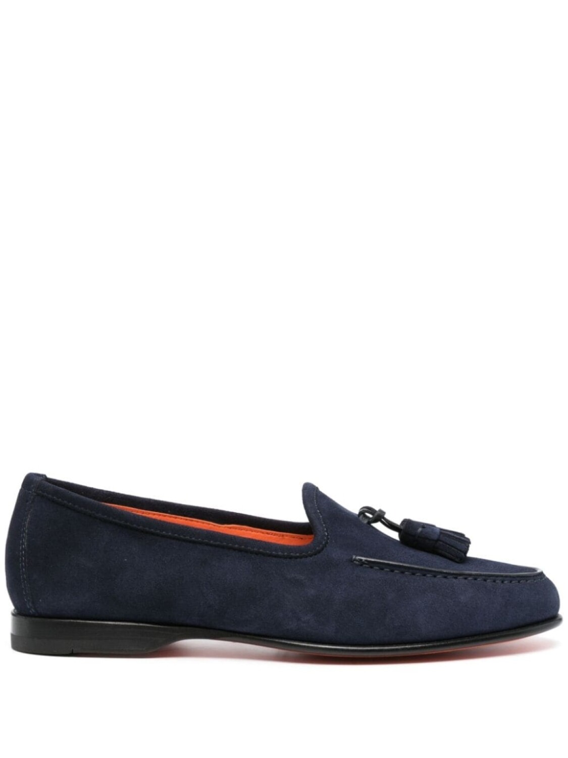 

Santoni лоферы с кисточками, синий