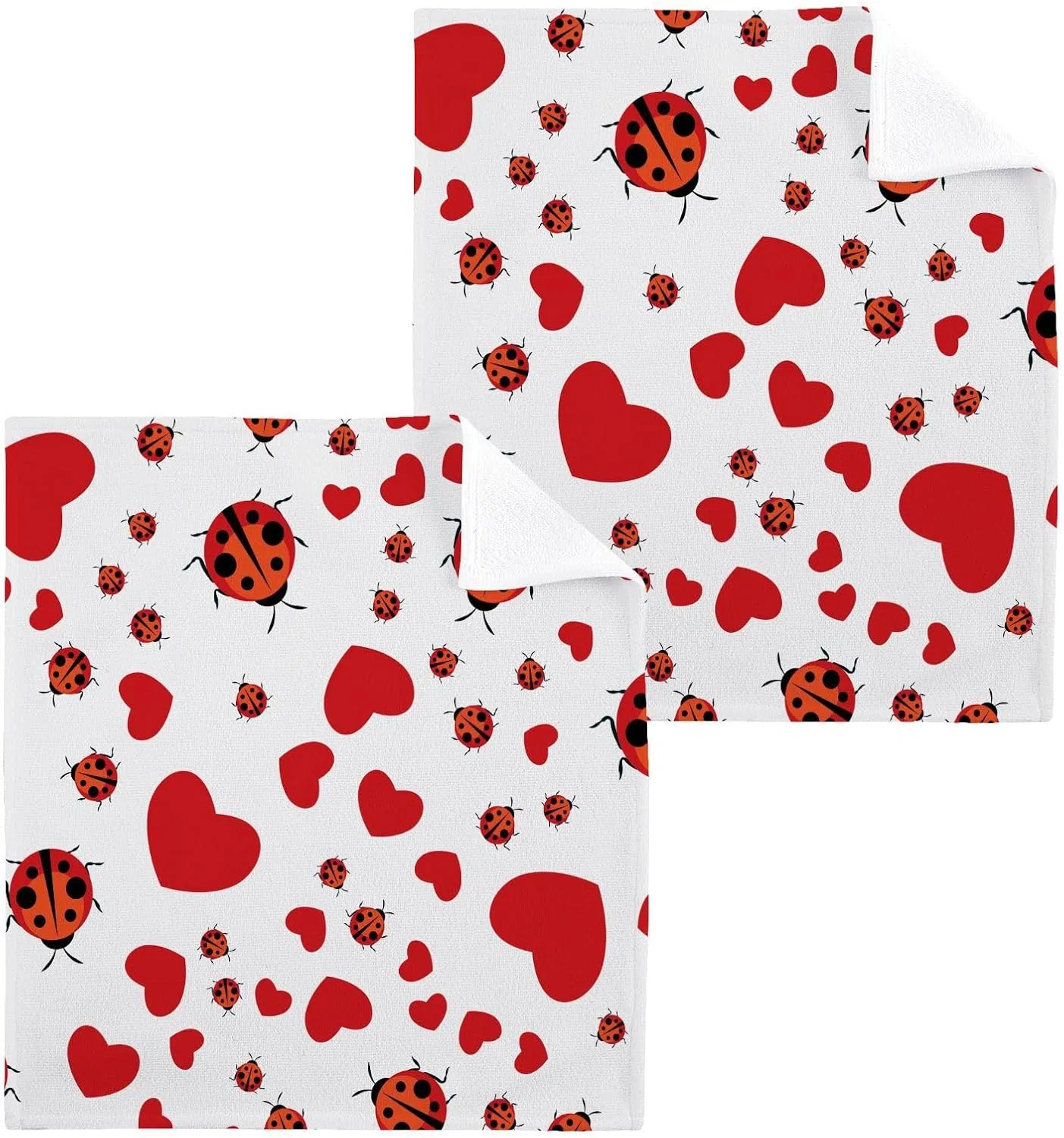 Комплект полотенец для лица Cotton Guest Towels ISAOA, 6 шт, 31x31 см, Colour 1