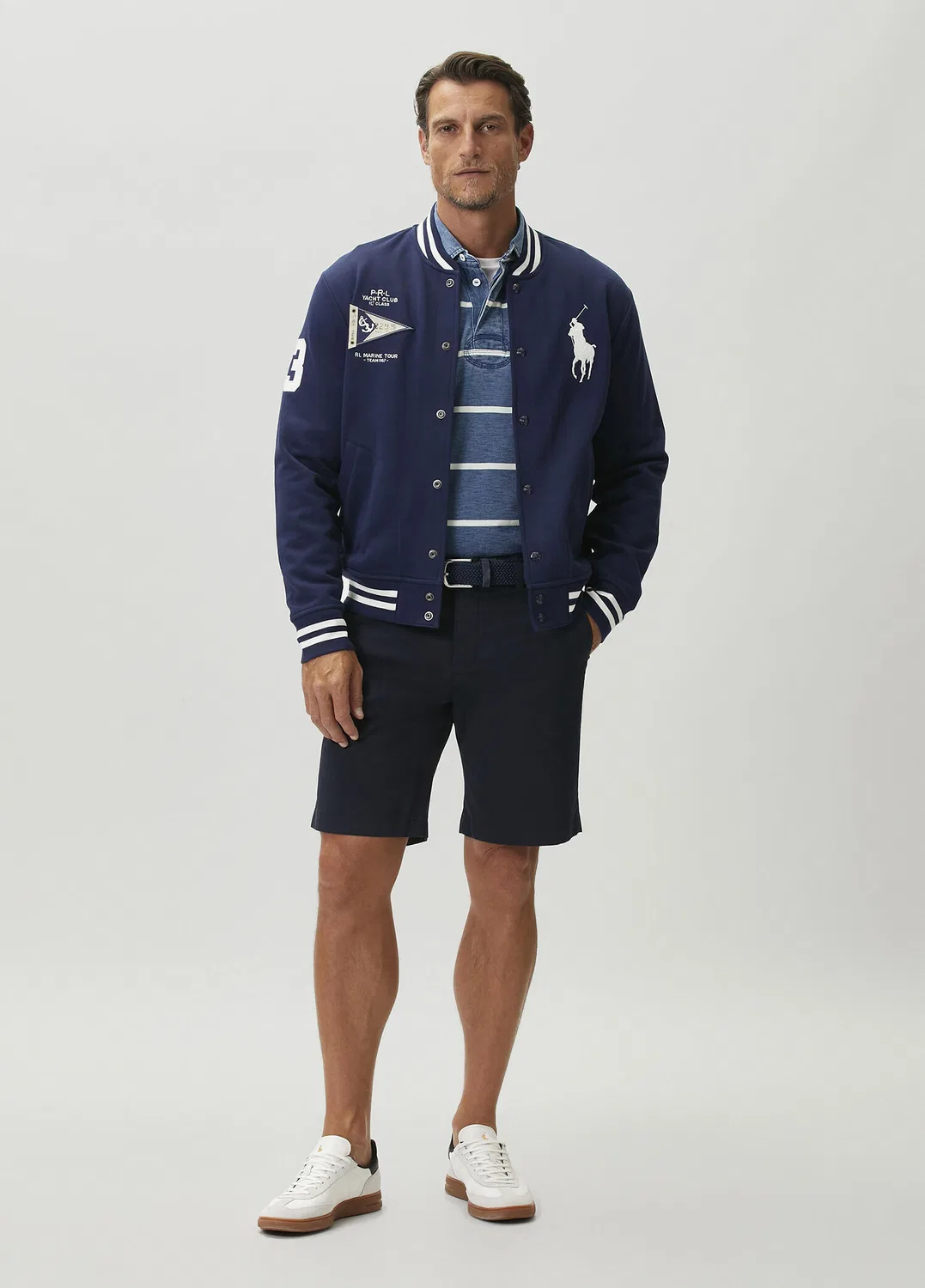 Свитшот поло Regular Fit Polo Ralph Lauren, navy — фото 2