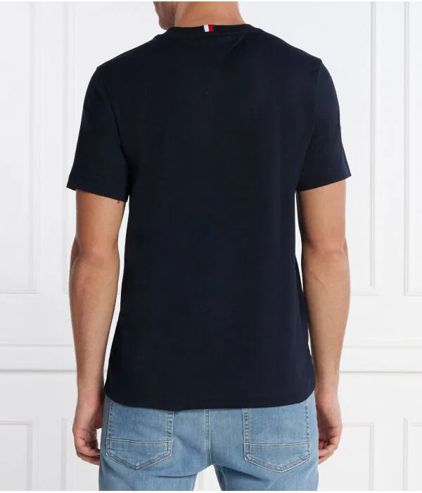 Мужская футболка с монограммой Tommy Hilfiger, Blu Marino — фото 4