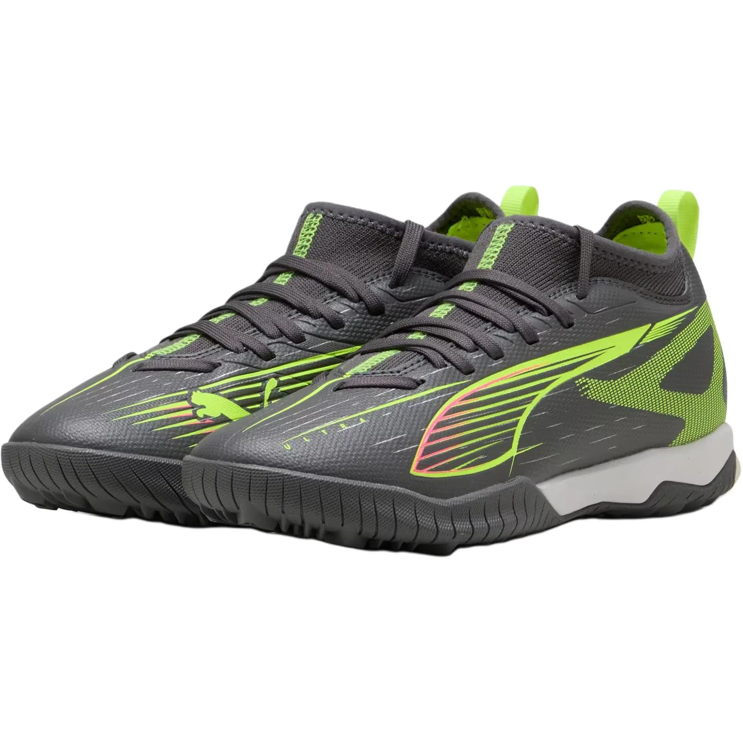 Детские футбольные кроссовки с защитой от истирания PUMA Ultra 5 Match, Dark Gray — фото 4