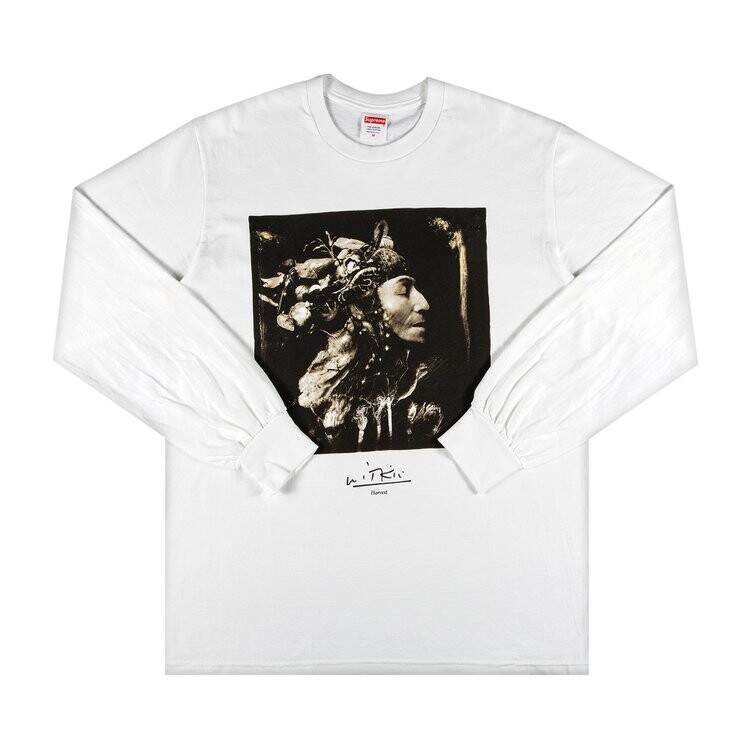 

Лонгслив Supreme x Joel-Peter Witkin Harvest Long-Sleeve Tee 'White', белый