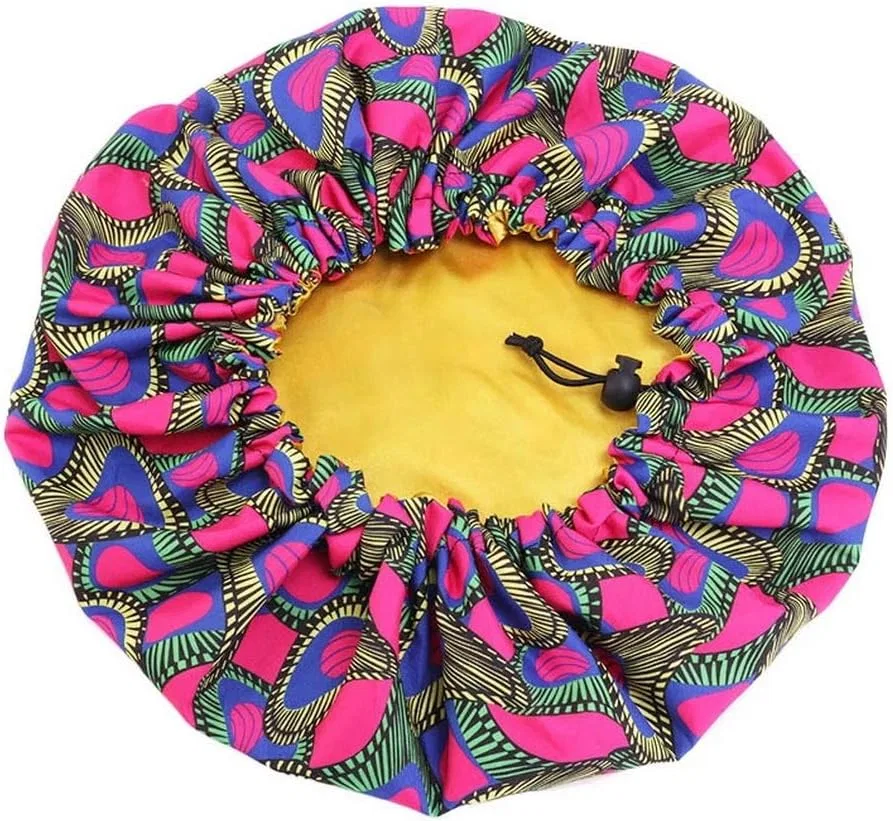Шапочка для душа Satin, JK Home, 26cm, Bright Pink