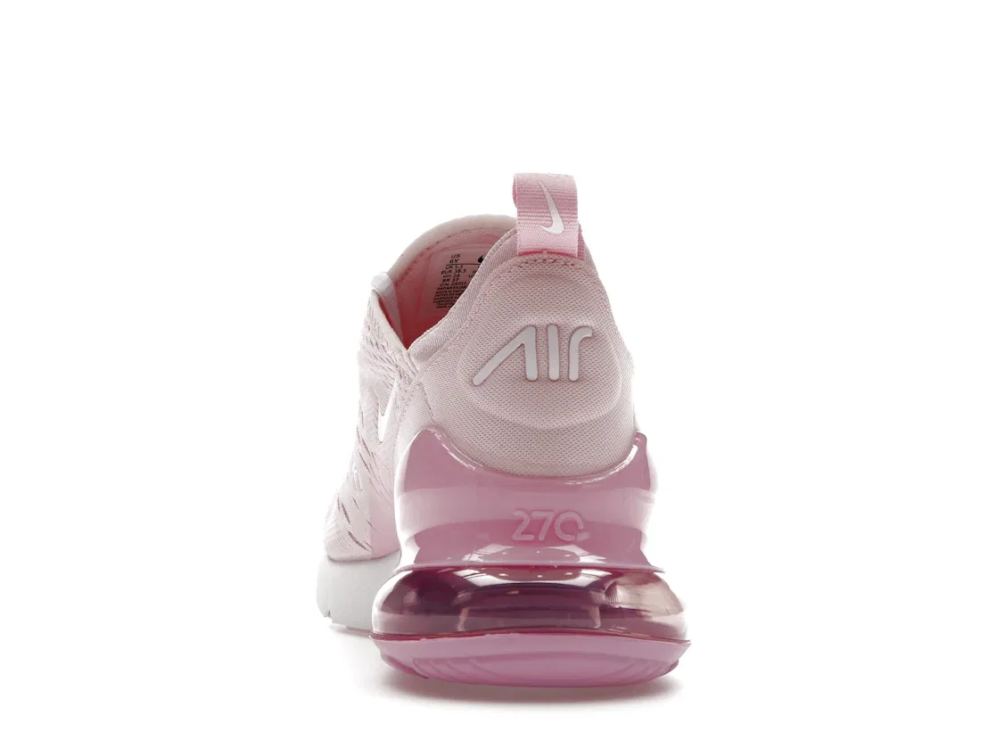 Детские кроссовки с амортизацией Nike Air Max 270, Pink Foam/White/Pink Rise — фото 4