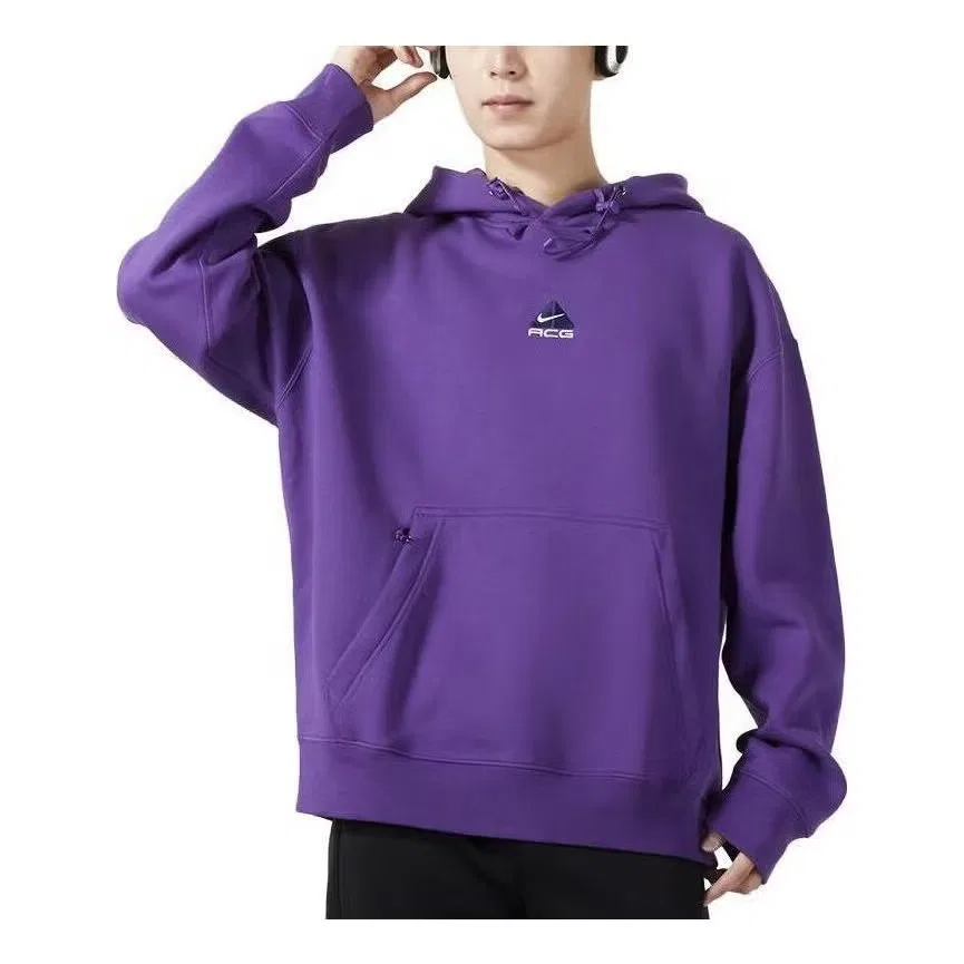 Худи с капюшоном ACG Therma-FIT Nike, фиолетовый