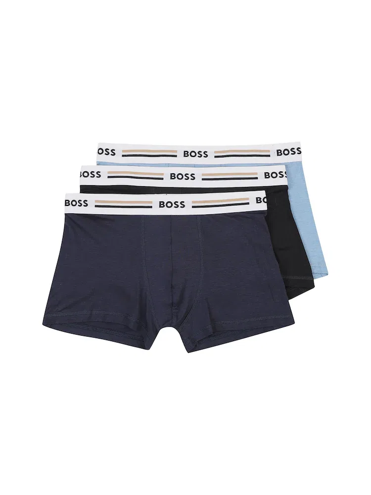 Трусы 3PK Stretch Trunk BOSS, Black