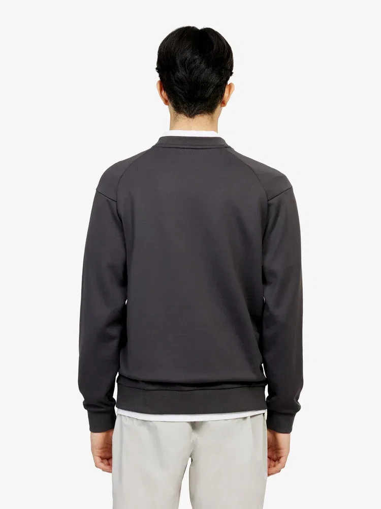 Футболка с длинным рукавом Air Jersey Crewneck LACOSTE, Silver — фото 3