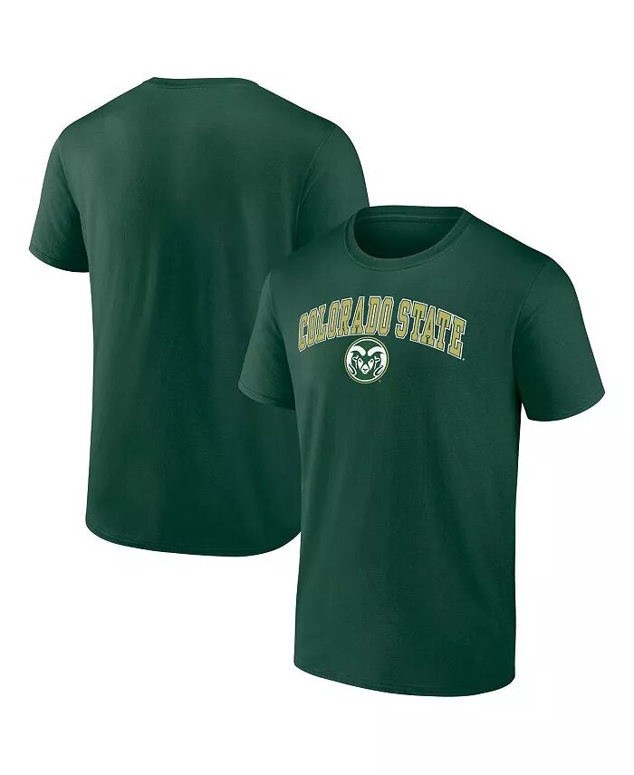 

Мужская зеленая футболка Colorado State Rams Campus Fanatics