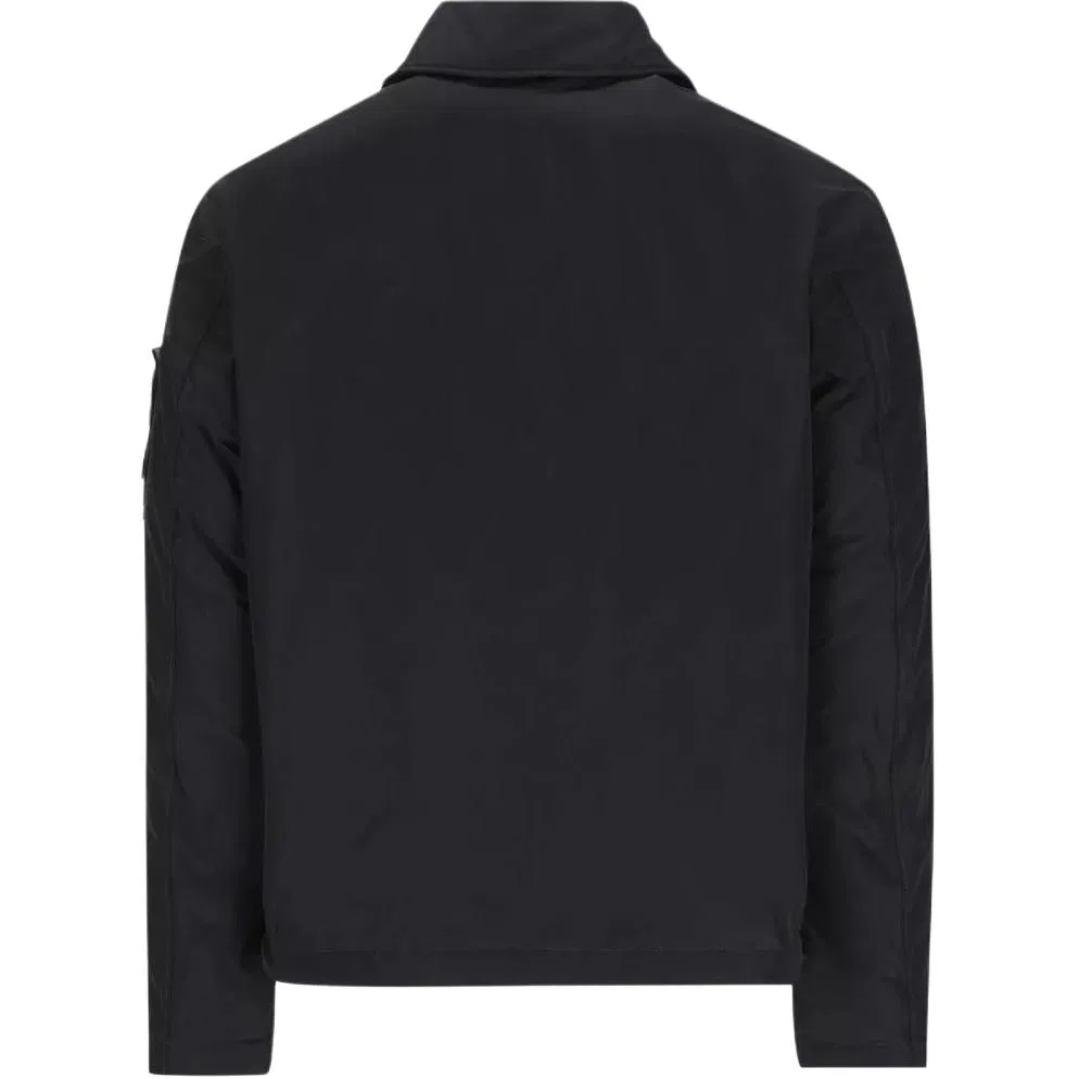 Мужская утеплённая куртка Stone Island With Anti-drop, черный — фото 3