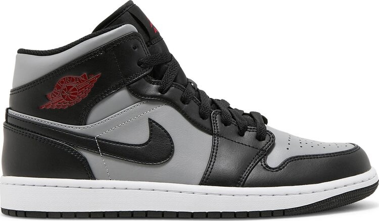 

Кроссовки Air Jordan 1 Mid Shadow, серый